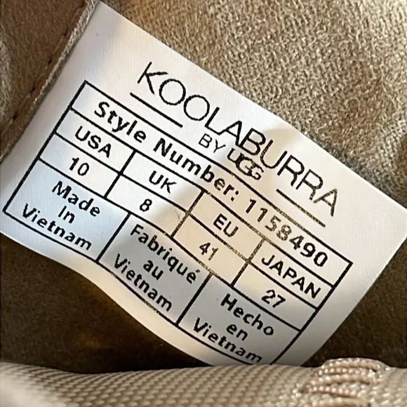 KOOLABURRA BY UGG Jozie Ankle Boot Size 10 NEW Ortholite comfort foam insole - Picture 11 of 14